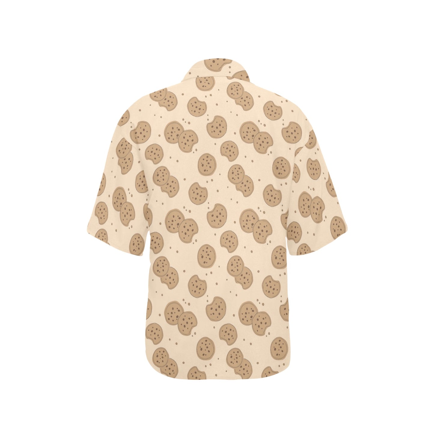 Biscuit Pattern Print Design 02 Women's Hawaiian Shirt