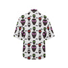 Alien Pattern Print Design 06 Women's Hawaiian Shirt