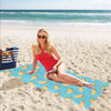 Taco Print Design LKS303 Beach Towel 32" x 71"