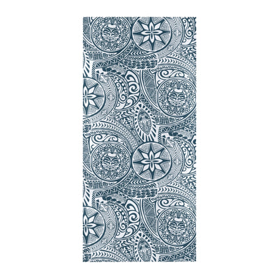 Samoan Pattern Print Design LKS306 Beach Towel 32" x 71"