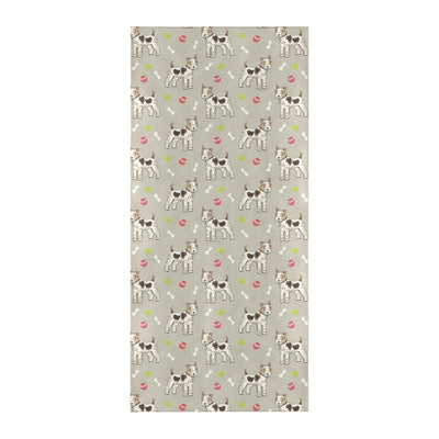 Toy Fox Terriers Print Design LKS301 Beach Towel 32" x 71"