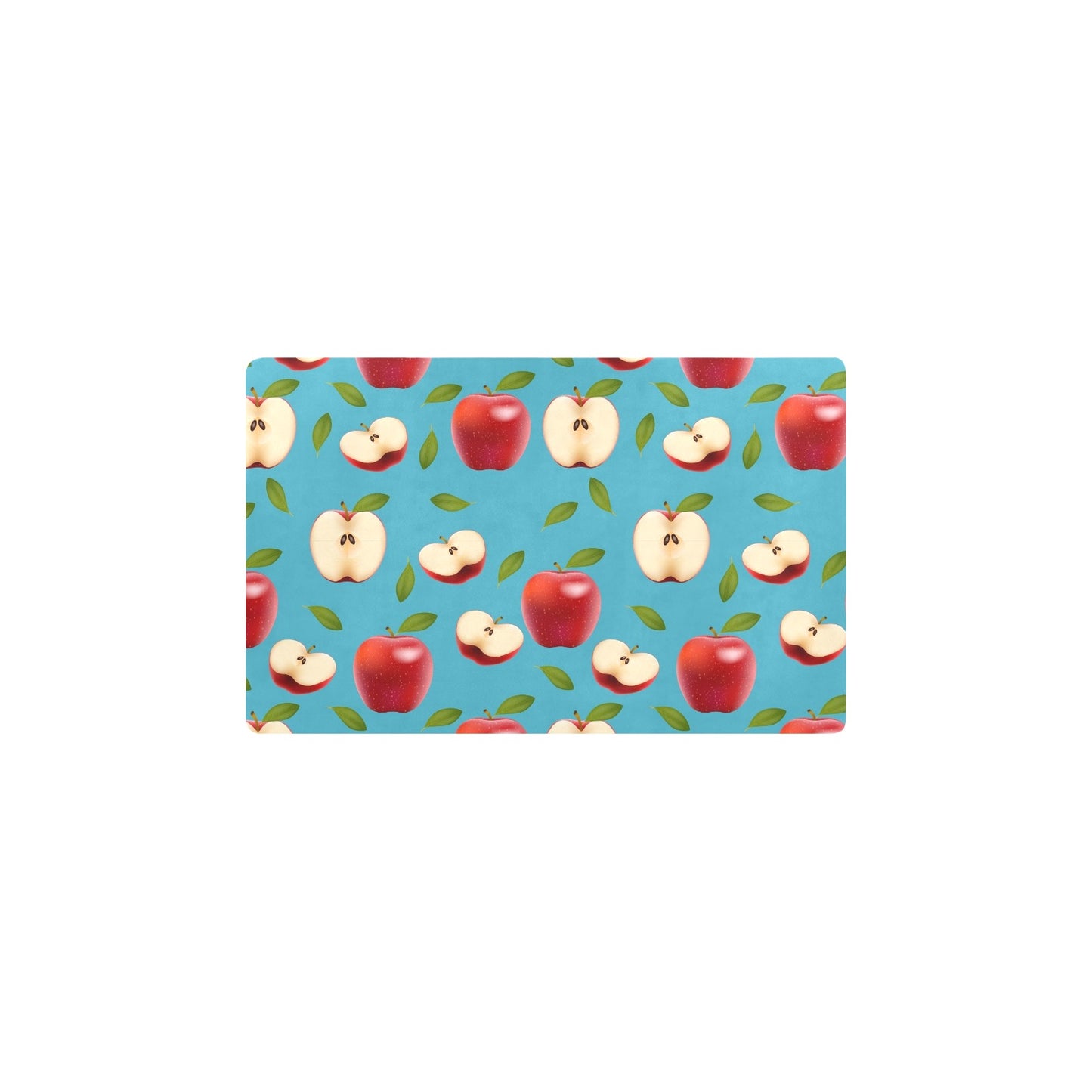 Apple Pattern Print Design AP012 Kitchen Mat