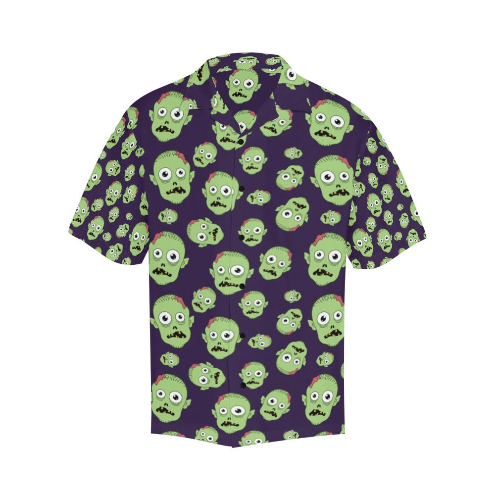 Zombie Print Design LKS303 Men's Hawaiian Shirt