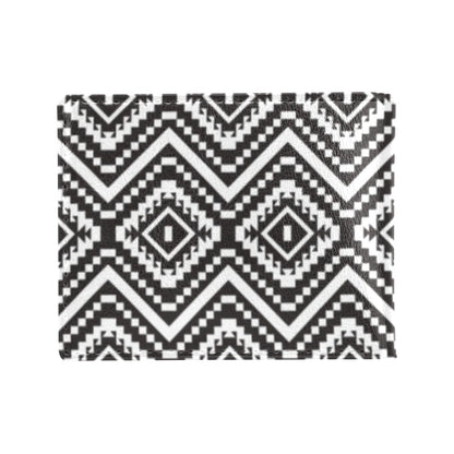 Tribal Pattern Print Design LKS303 Men's ID Card Wallet