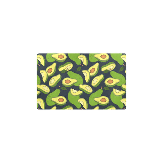 Avocado Pattern Print Design AC013 Kitchen Mat