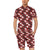 Moose Print Design LKS401 Men's Romper