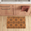 African Pattern Print Design 05 Kitchen Mat