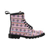 Indian Navajo Neon Themed Design Print Women's Boots