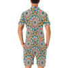 Mandala Pattern Print Design 01 Men's Romper