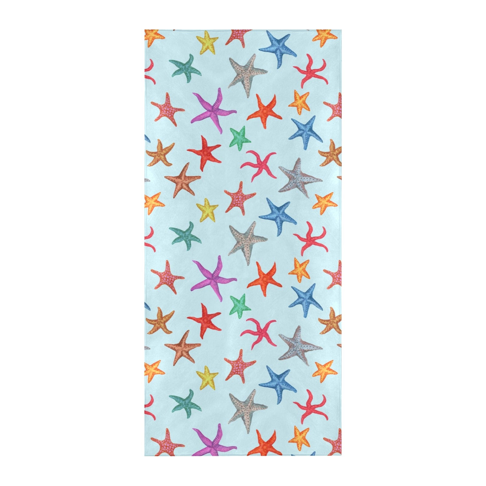 Starfish Print Design LKS402 Beach Towel 32" x 71"