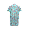 Sea Turtle Art Pattern Men's Romper