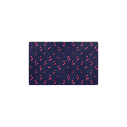 Cherry Pattern Print Design 02 Kitchen Mat