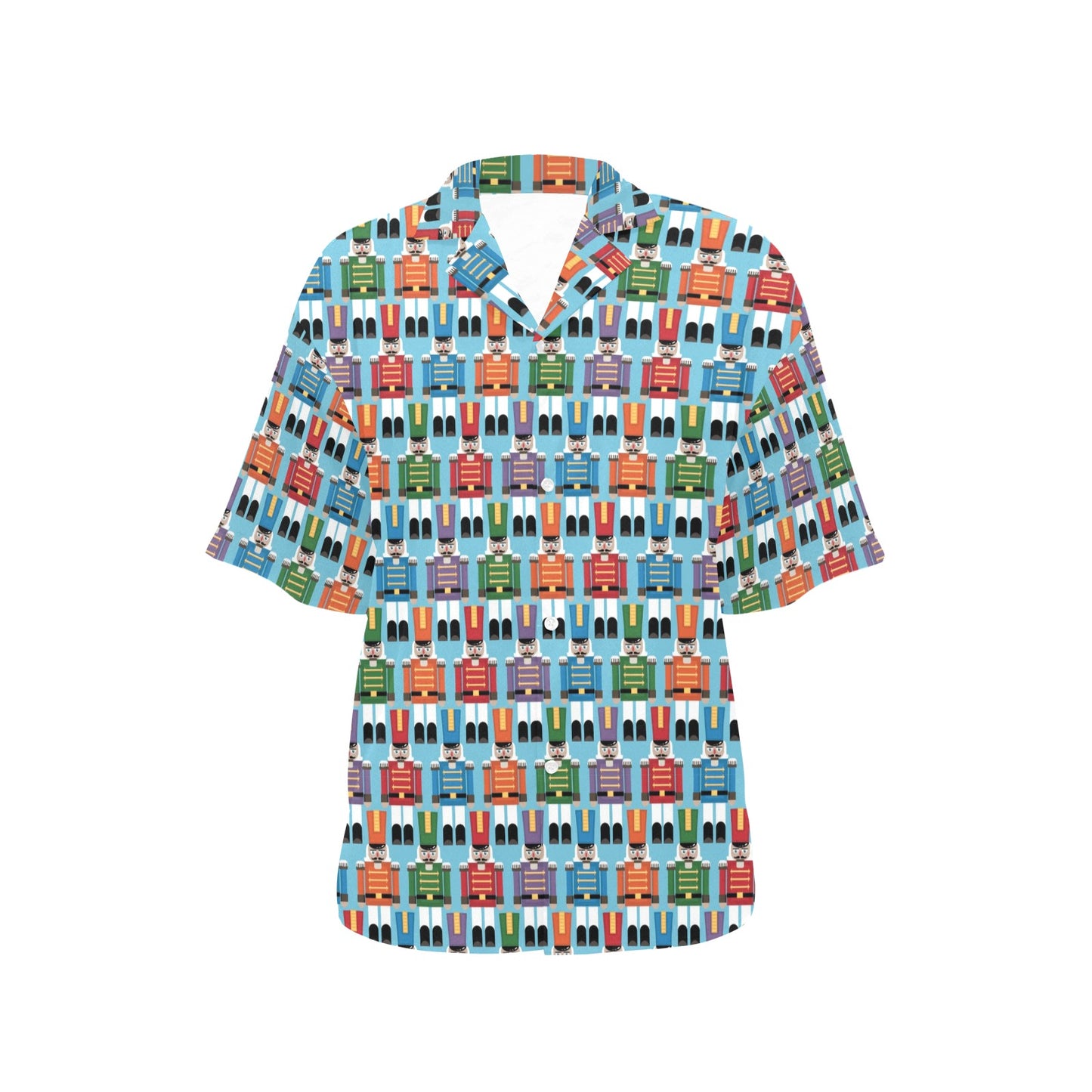 Nutcracker Pattern Print Design A02 Women's Hawaiian Shirt