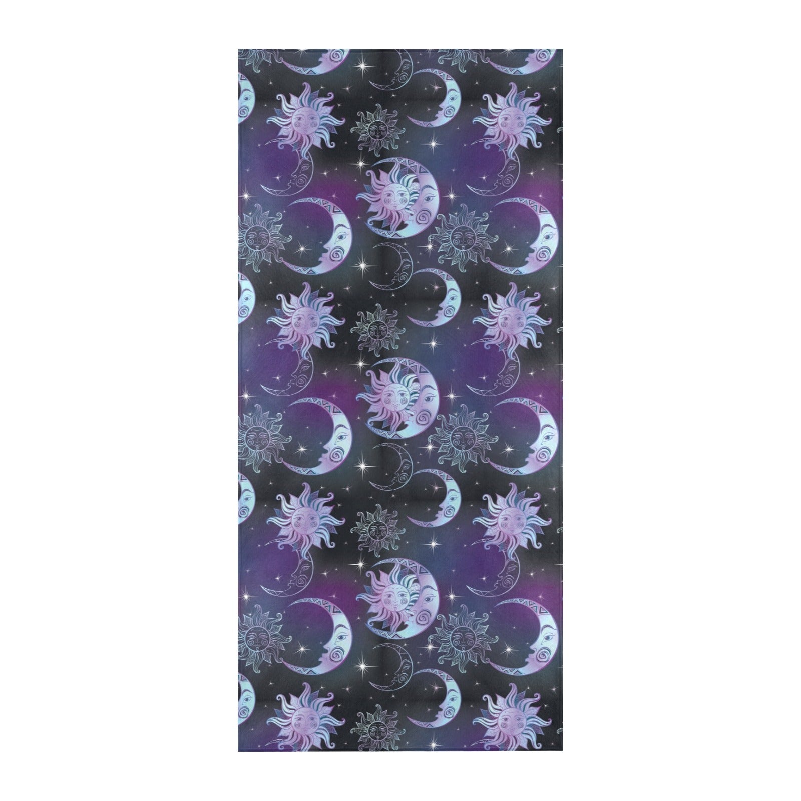 Sun Moon Print Design LKS303 Beach Towel 32" x 71"