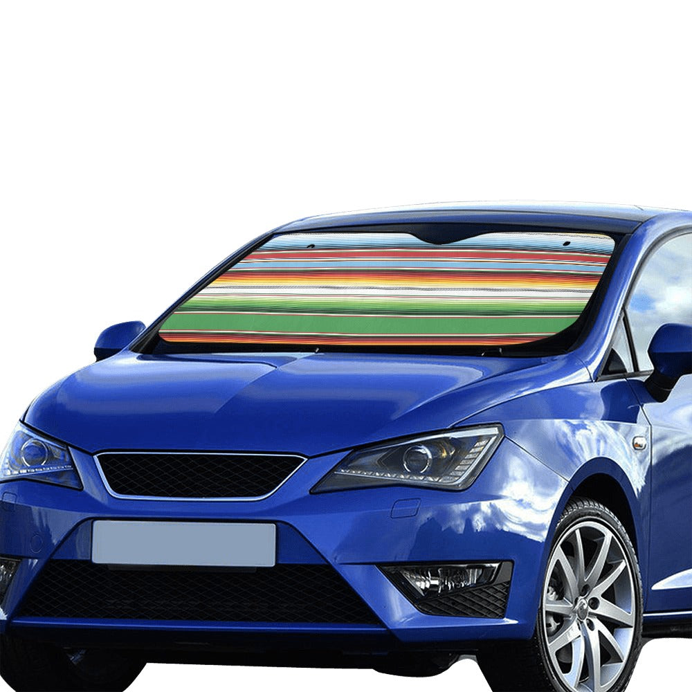 Serape Print Design LKS302 Car front Windshield Sun Shade