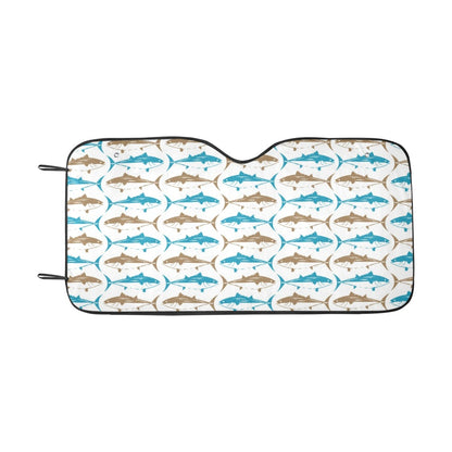Tuna Fish Print Design LKS301 Car front Windshield Sun Shade