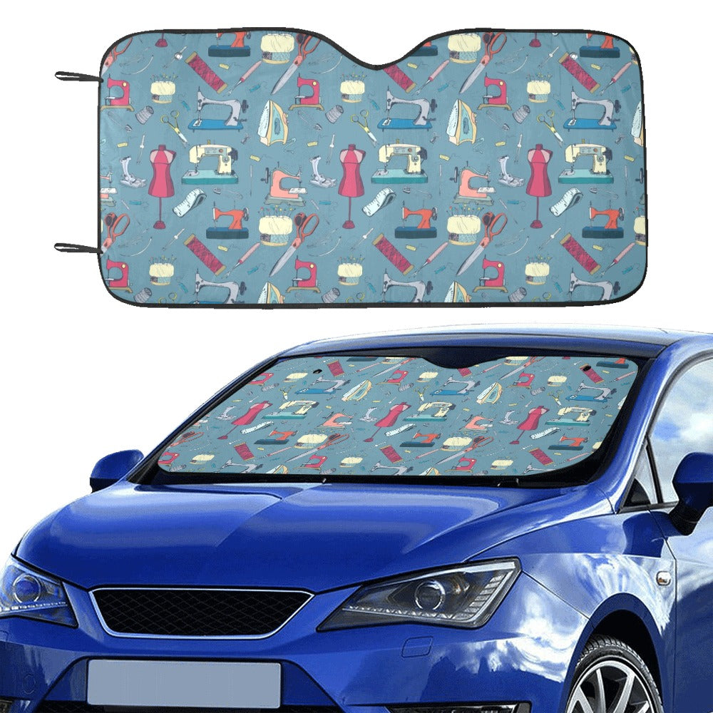 Sewing Equipment Print Design LKS301 Car front Windshield Sun Shade