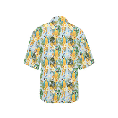 Parrot Pattern Print Design A04 Women's Hawaiian Shirt