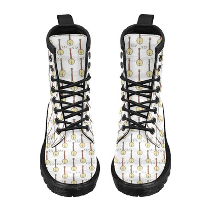 Banjo Print Design LKS402 Women's Boots