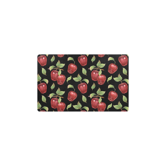 Apple Pattern Print Design AP011 Kitchen Mat