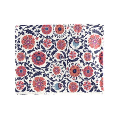 Suzani Print Design LKS304 Men's ID Card Wallet