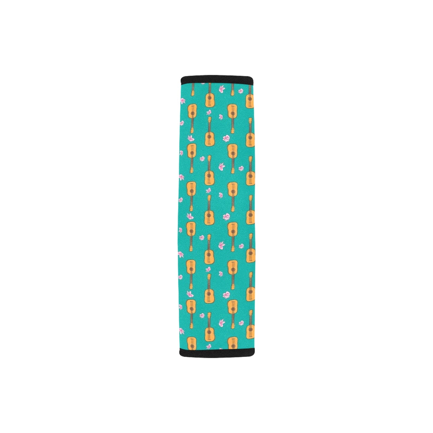 Ukulele Print Design LKS403 Car Seat Belt Cover