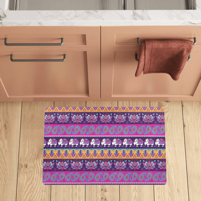 Boho Indian Style Pattern Kitchen Mat