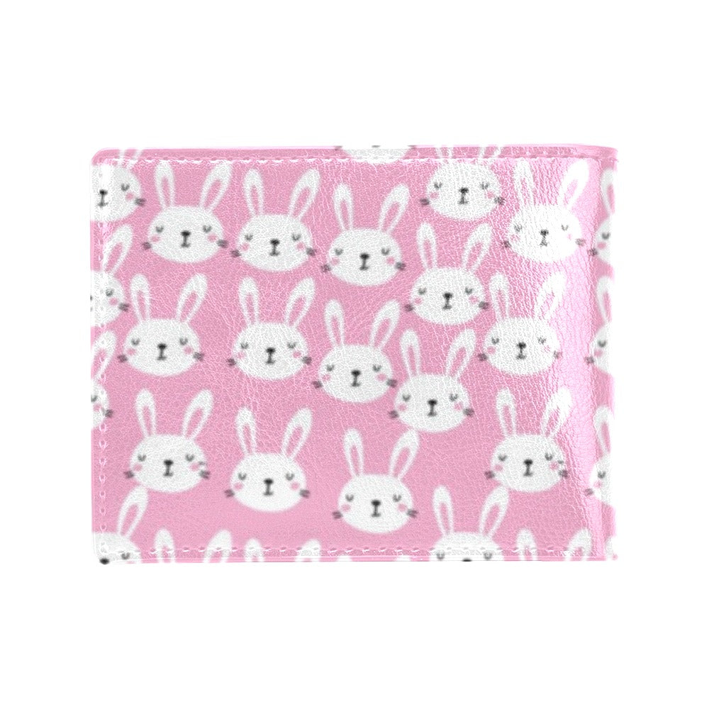 Rabbit Print Design LKS401 Men's ID Card Wallet
