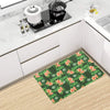 Hibiscus Pattern Print Design HB05 Kitchen Mat