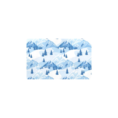 Mountain Pattern Print Design 03 Kitchen Mat