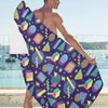 Geometric Print Design LKS401 Beach Towel 32" x 71"