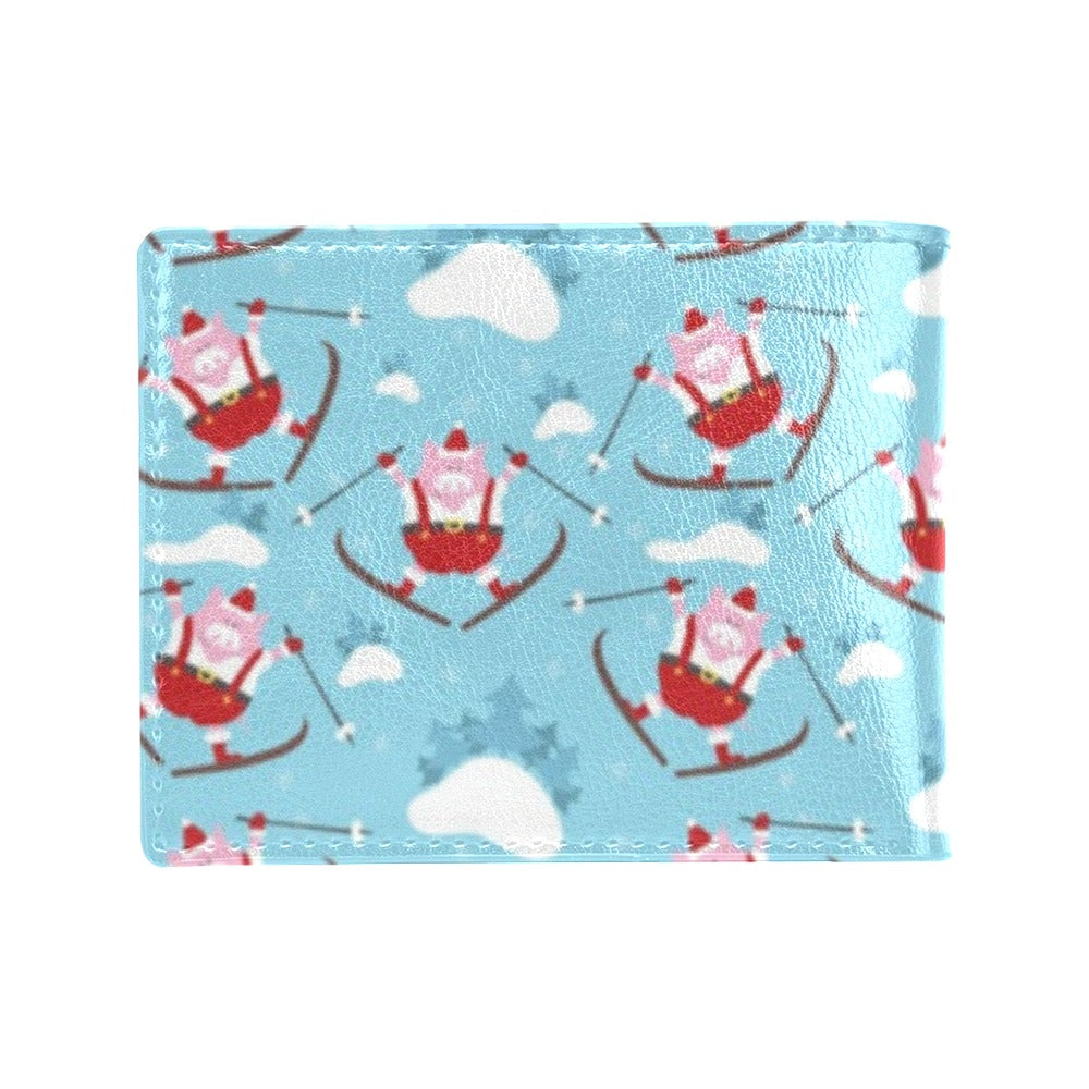 Ski Print Design LKS309 Men's ID Card Wallet