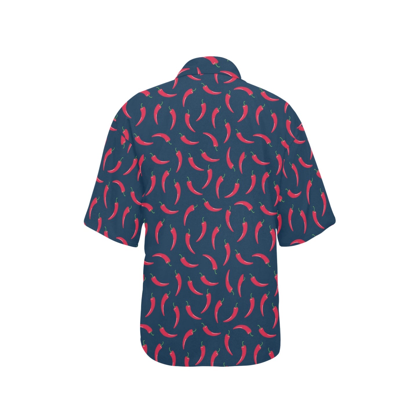 Chilli Pepper Pattern Print Design 03 Women's Hawaiian Shirt