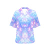 Galaxy Stardust Pastel Color Print Women's Hawaiian Shirt