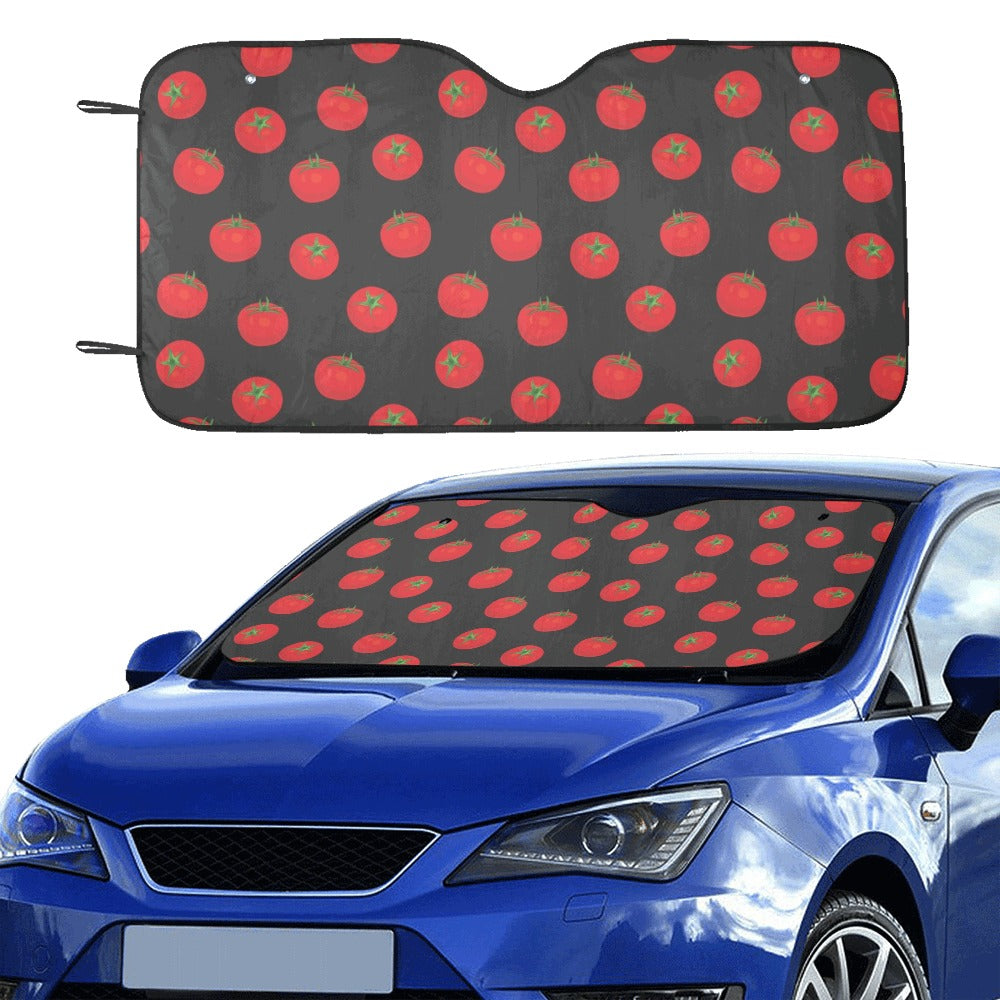 Tomato Print Design LKS305 Car front Windshield Sun Shade