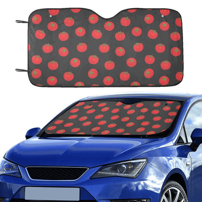 Tomato Print Design LKS305 Car front Windshield Sun Shade