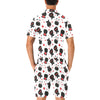 Affenpinscher Pattern Print Design 01 Men's Romper