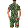 Bird Of Paradise Pattern Print Design BOP010 Men's Romper