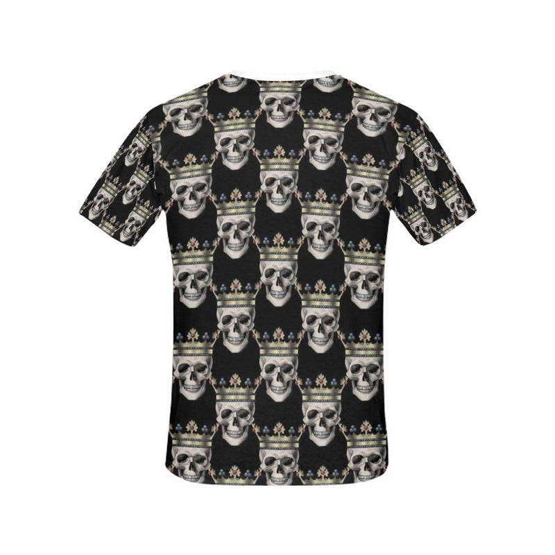 Skull King Print Design LKS3010 Women's  T-shirt