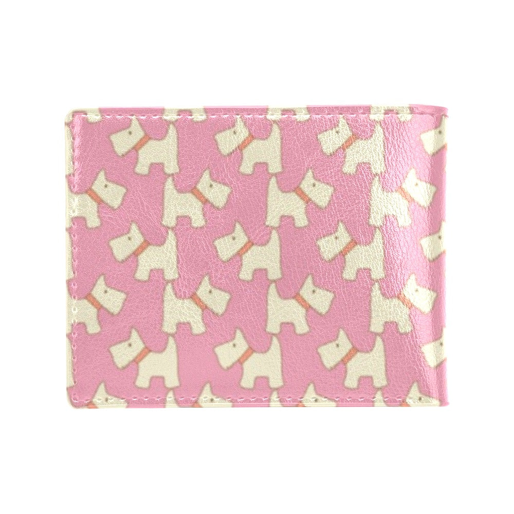 Scottish Terriers Print Design LKS306 Men's ID Card Wallet
