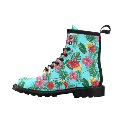 Hibiscus Hawaiian Flower Women's Boots