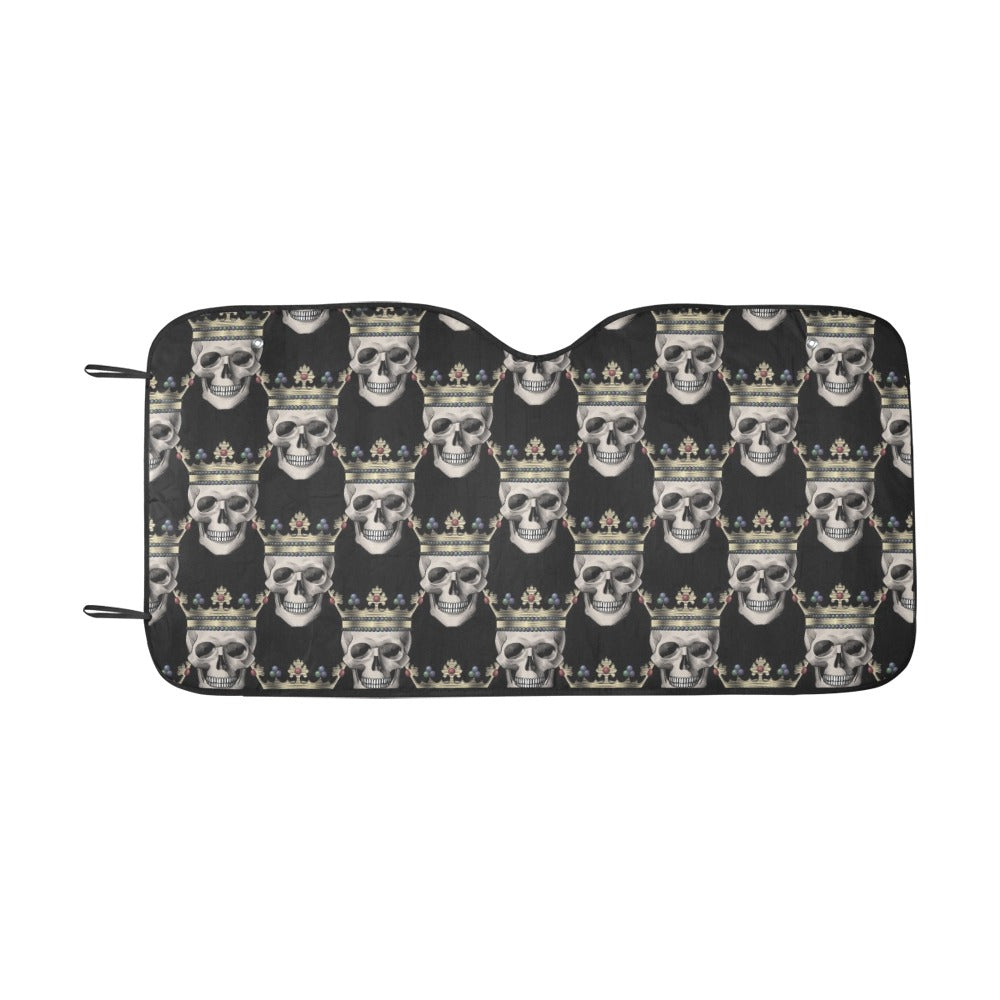 Skull King Print Design LKS3010 Car front Windshield Sun Shade