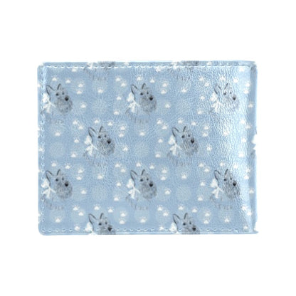 Scottish Terriers Print Design LKS308 Men's ID Card Wallet
