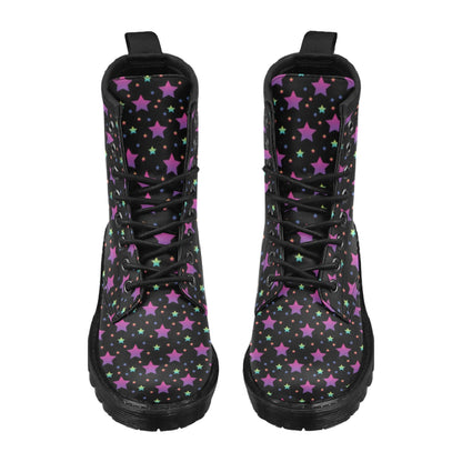 Star Print Design LKS305 Women's Boots