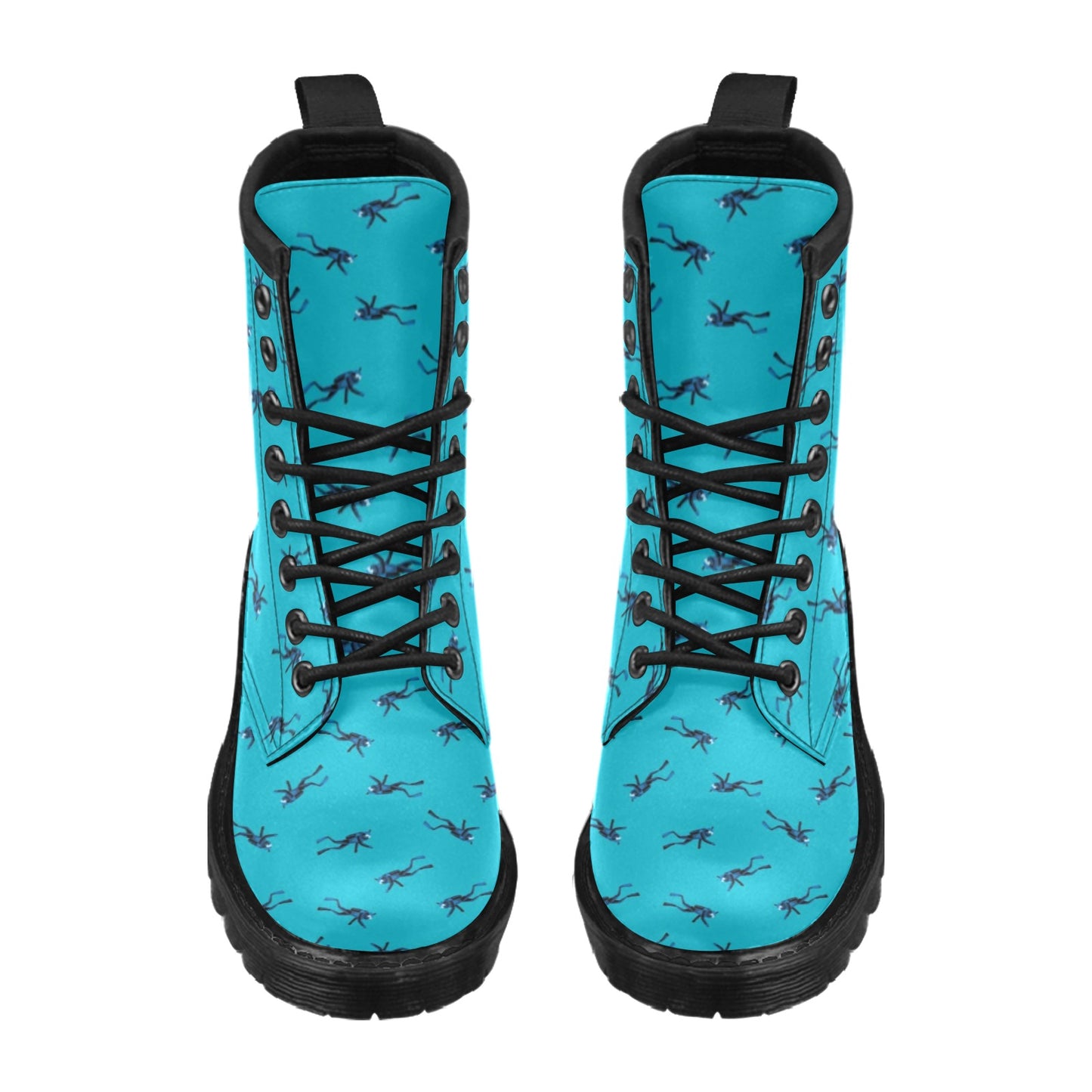 Scuba Driver Print Design LKS304 Women's Boots