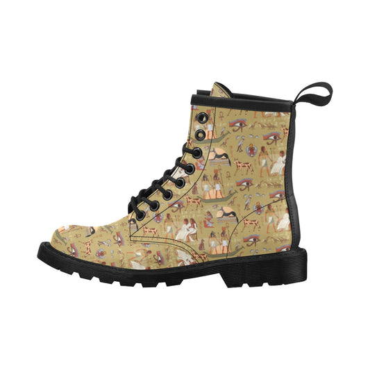 Ancient Greek Classic Pattern Design LKS305 Women's Boots