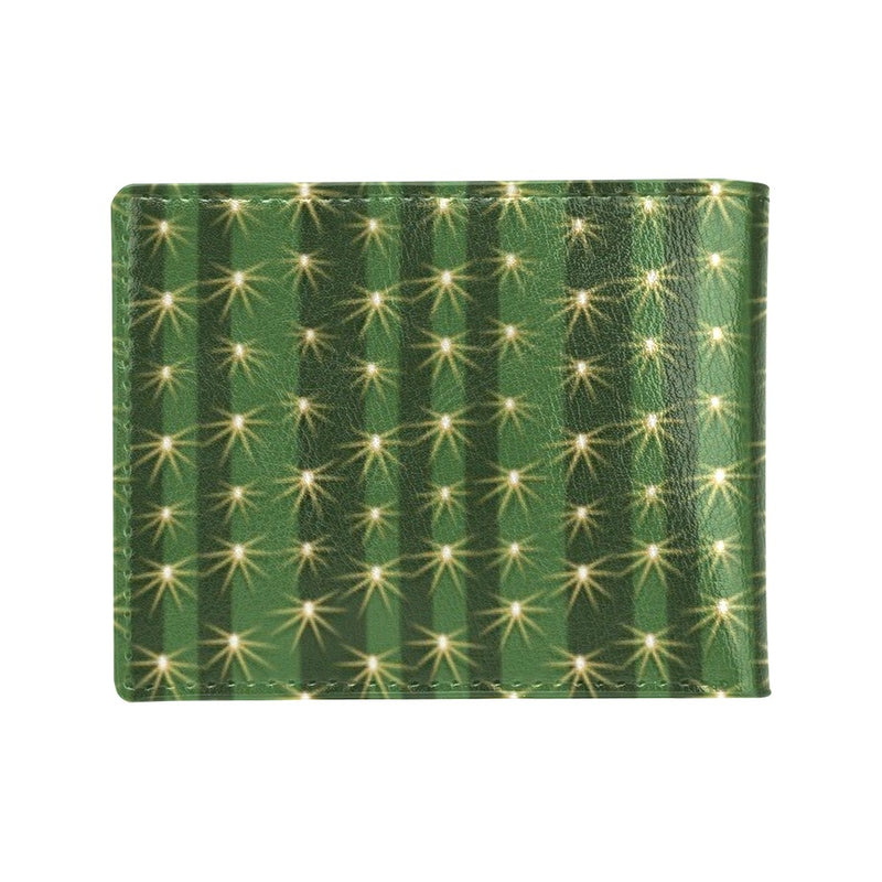 Cactus Skin Print Pattern Men's ID Card Wallet