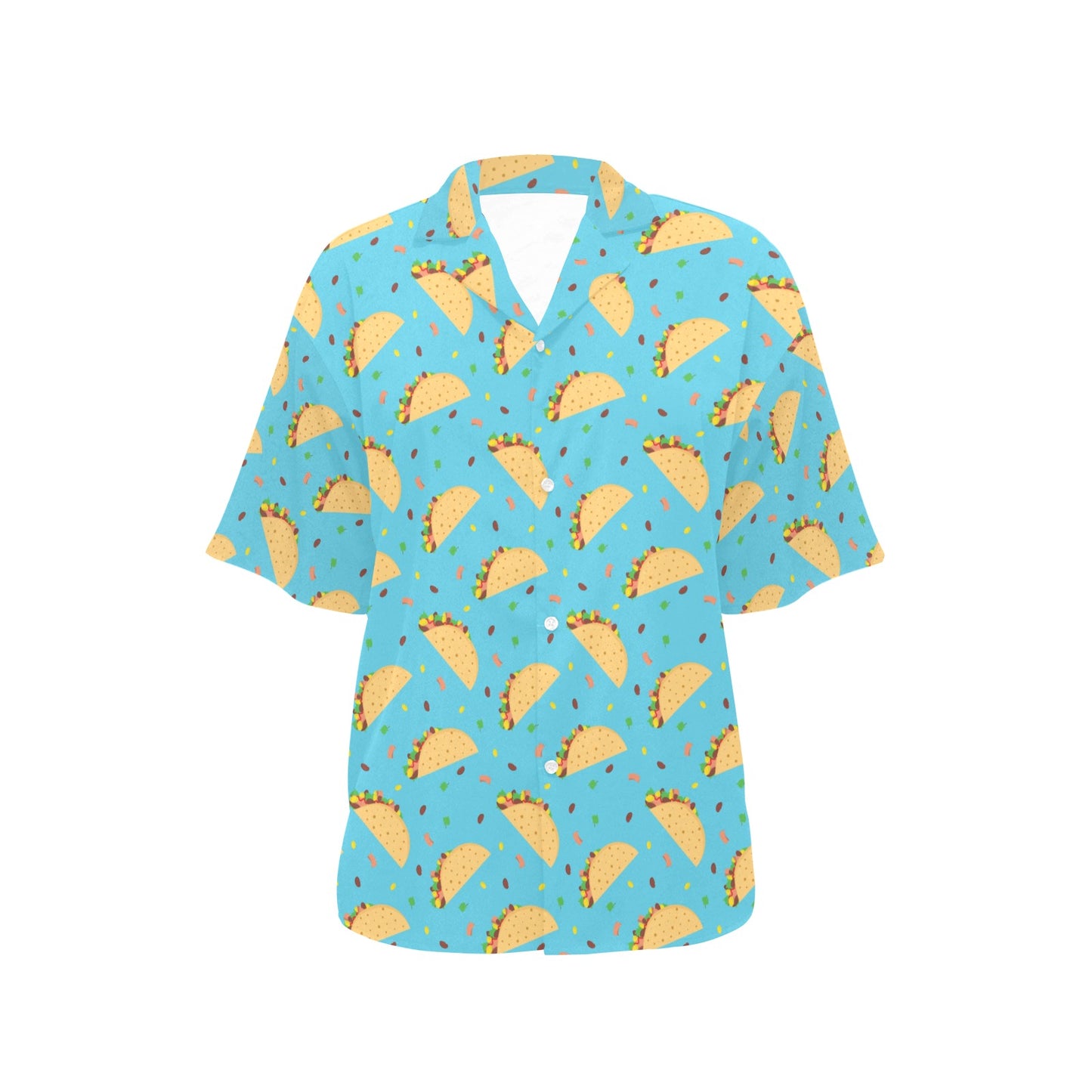 Taco Print Design LKS303 Women's Hawaiian Shirt