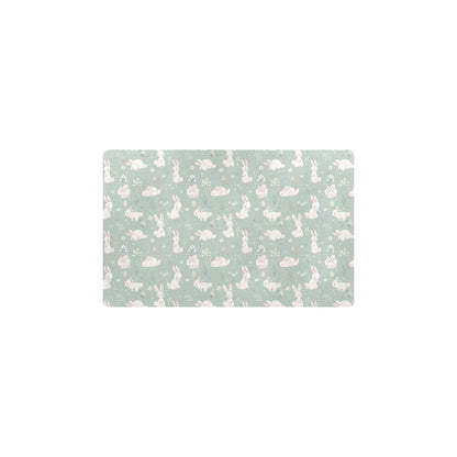 Bunny Pattern Print Design 03 Kitchen Mat