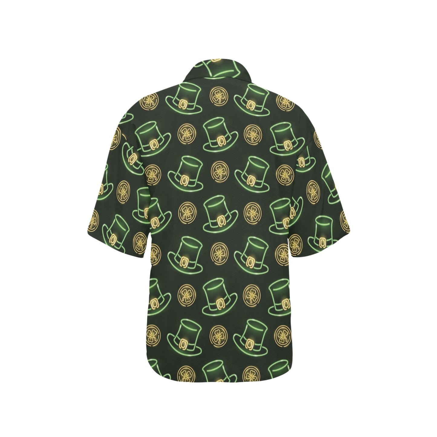St Patricks Day Print Design LKS308 Women's Hawaiian Shirt